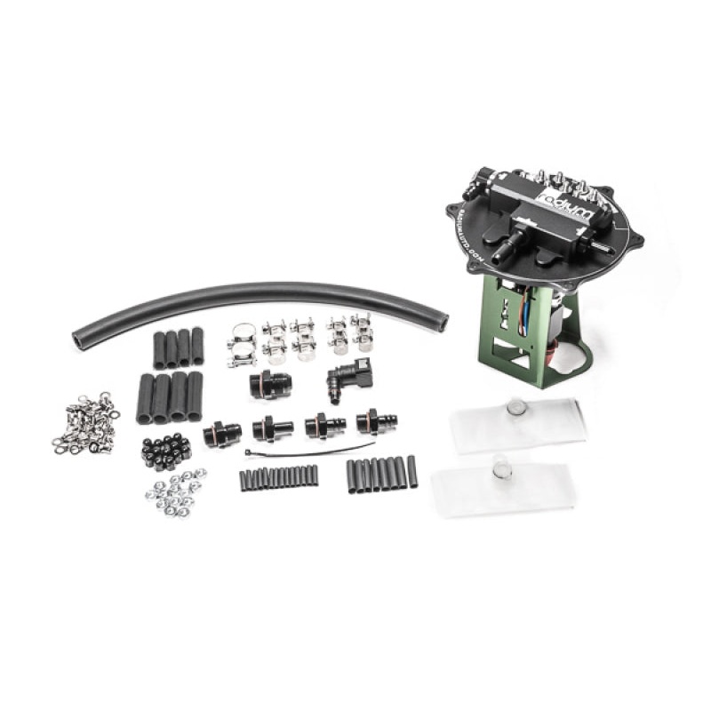 Radium Engineering Mitsubishi EVO 7/8/9 Fuel Hanger Fits AEM 50-1220 / DW440 – Pumps Not Included