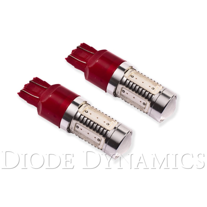 7443 LED Bulb HP11 LED Red Pair Diode Dynamics