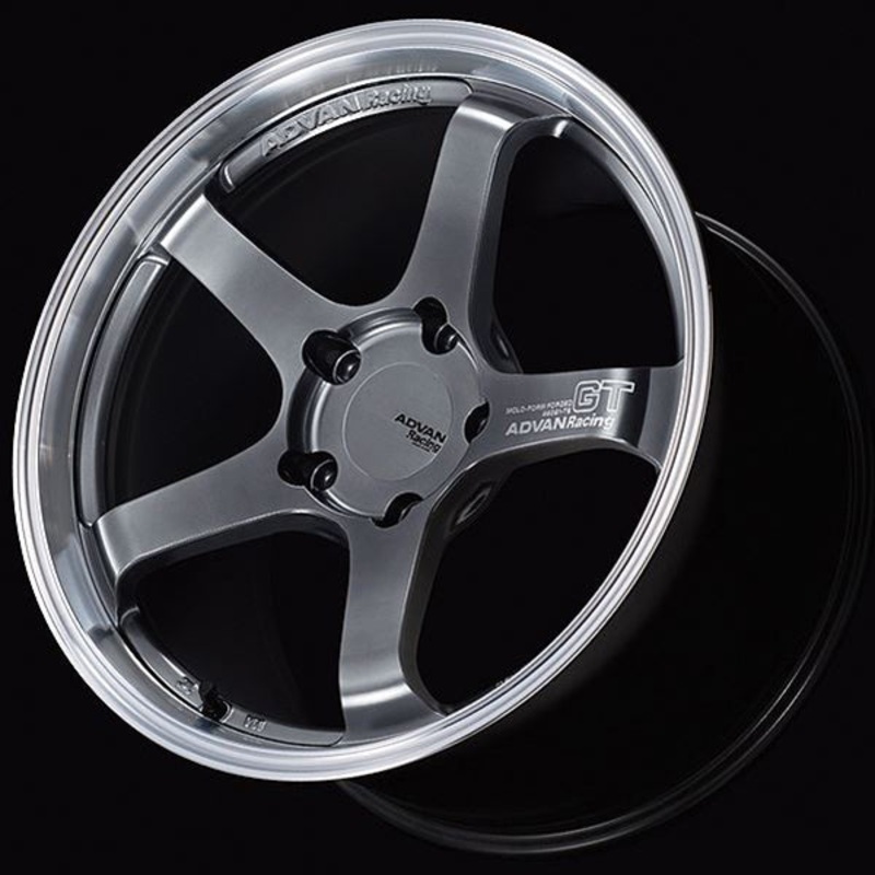 Advan GT Beyond Wheel – 18×8.5 +37 | 5×114.3 | Machining & Hyper Platinum Black