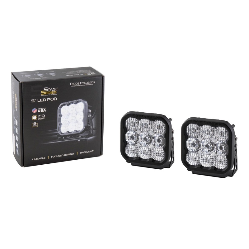 Diode Dynamics SS5 Lens Yellow Spot | Universal  (DD6811)