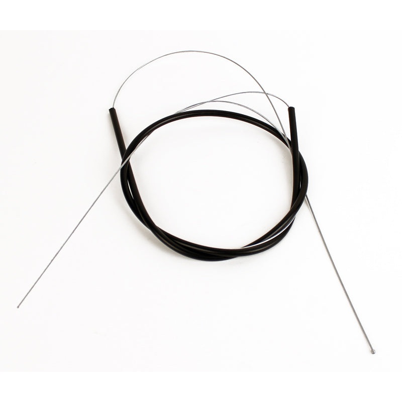 Throttle Cable with Black Metal Cable Housing