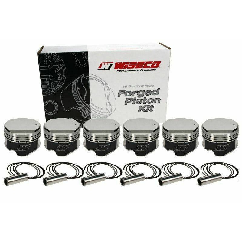 Wiseco Forged Pistons Nissan Skyline GTS R32 R33 R34 GTT RB25DET 86.25mm +0.25 mm 14 cc 8.4:1