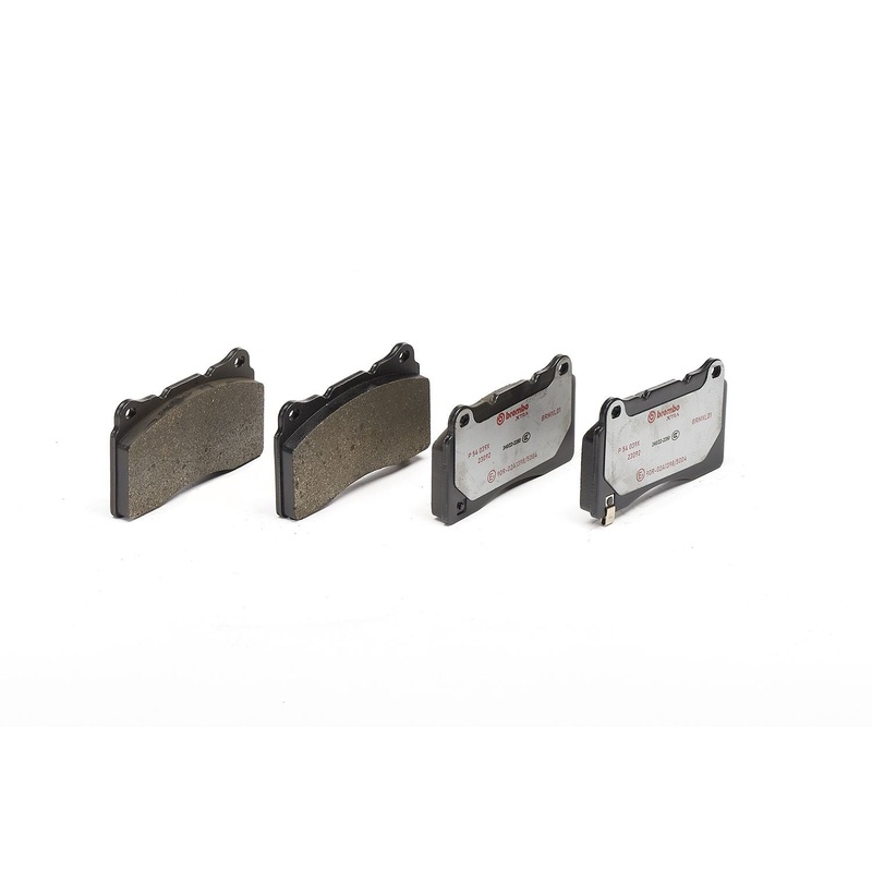 XTRA Low-Met Front Disc Brake Pad Set – P54039X