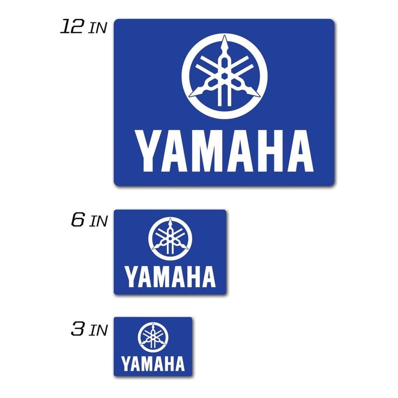 Yamaha Icon Decal 6″ Squared Yamaha Icon Decal 6″ Squared By D’Cor