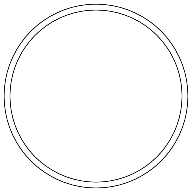 Cometic Holley 4500 Dominator .060in Fiber Air Cleaner Mounting Gasket – 7.3125in Diameter