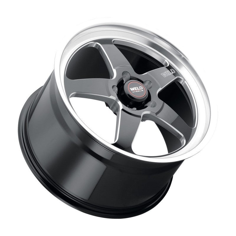 Weld S104 18×9.5 Ventura 5×120.65 ET50 BS7.2 Gloss BLK MIL DIA 70.3