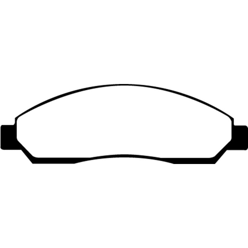 EBC 04-06 Chevrolet Colorado 2.8 Yellowstuff Front Brake Pads