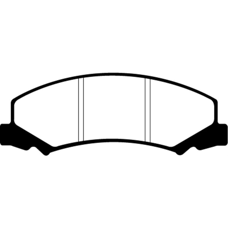 EBC 08-09 Buick Allure (Canada) 5.3 Greenstuff Front Brake Pads