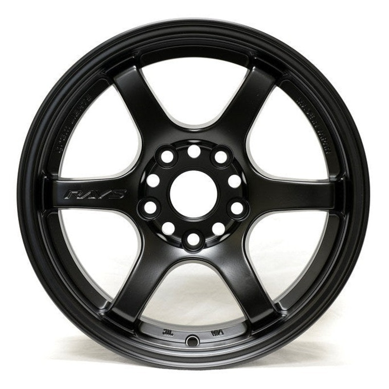 Gram Lights 57DR 15×8 +35 4×100 Semi Gloss Black (SET)