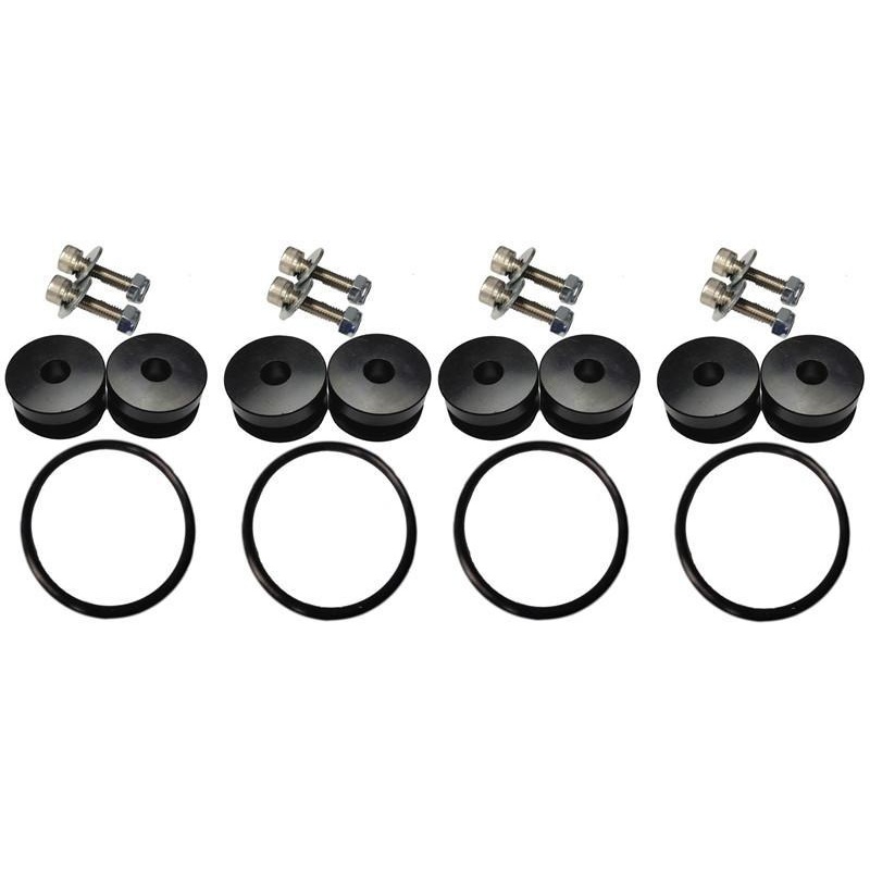 Torque Solution Billet Bumper Quick Release Kit Combo (TS-UNI-026Bc)