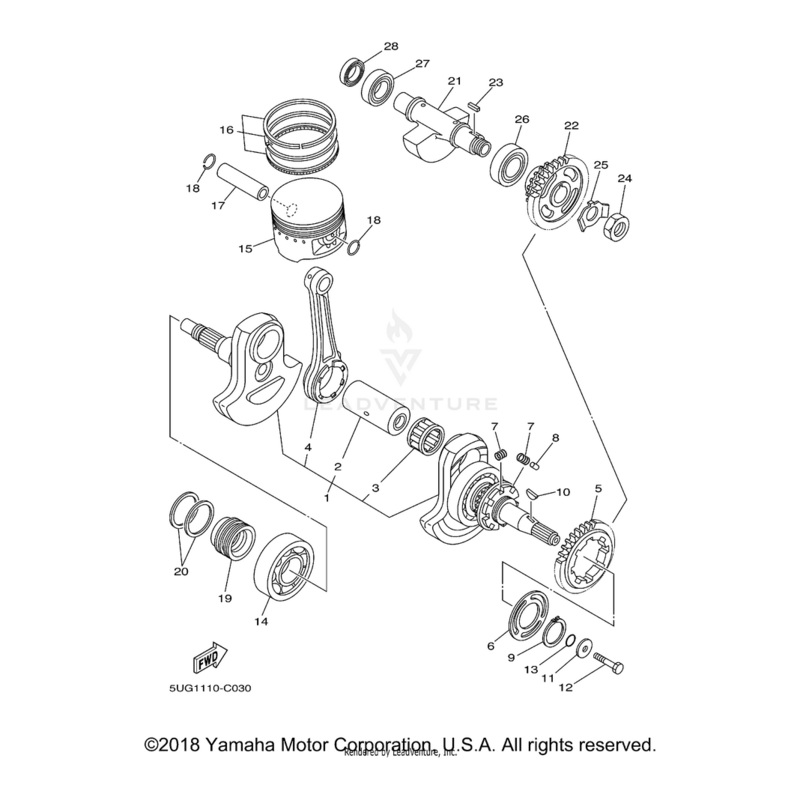 Washer, Plate by Yamaha