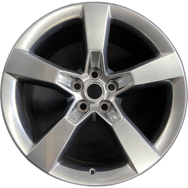 20″ CAMARO 10-11 20×9 rear 5 spoke opt Q9K dark gray Original OEM Wheel Rim