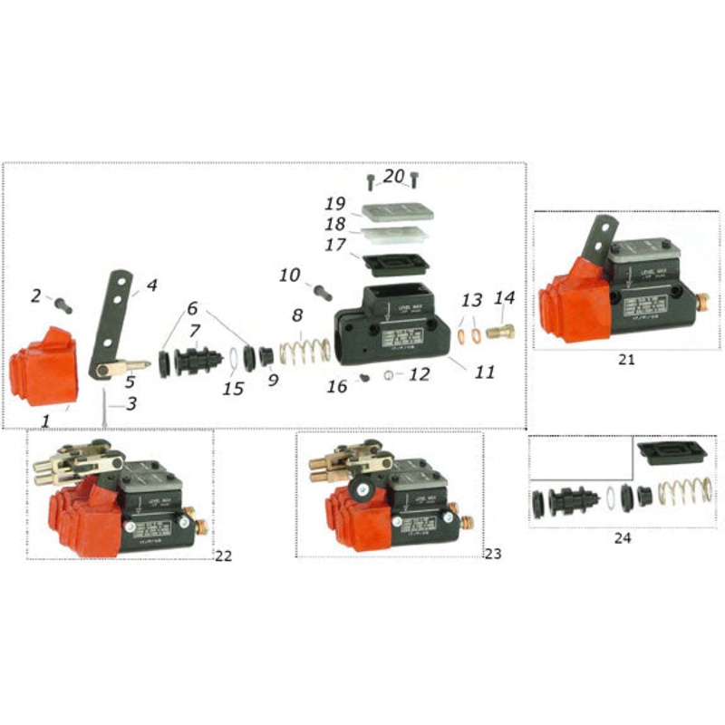 6. AFS.00194 CRG Master Cylinder Rubber Seal