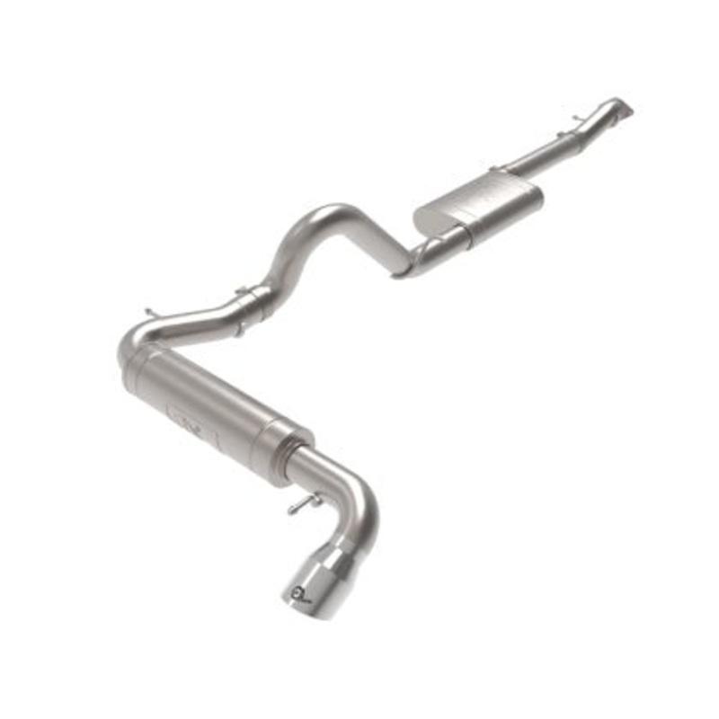 aFe Apollo GT 3in 409 SS Cat-Back Exhaust 2021 Ford Bronco 2.3L/2.7L w/ Polished Tips