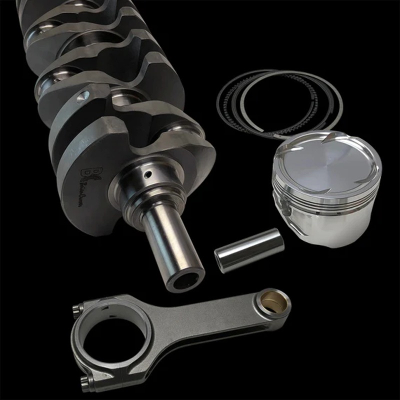 Brian Crower (BC) STROKER KIT – Nissan SR20DE(T) – 91mm Billet Crank, ProH2K Rods (5.366″), Custom Pistons