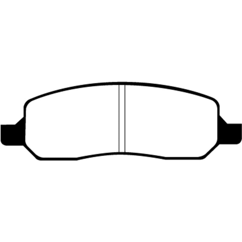 EBC 06-09 Buick Lucerne 3.8 Greenstuff Rear Brake Pads