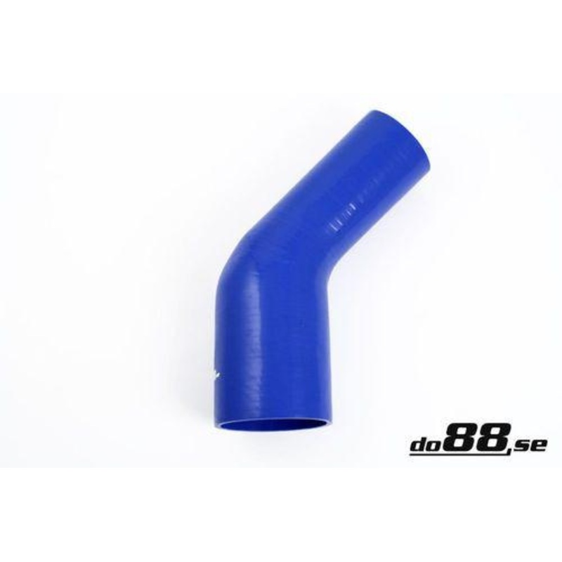 Silicone Hose Blue 45 degree 3,125 – 4” (80-102mm)