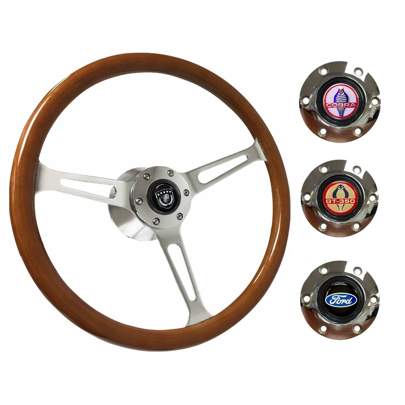 1965-67 Ford Mustang Steering Wheel Kit | Classic Wood