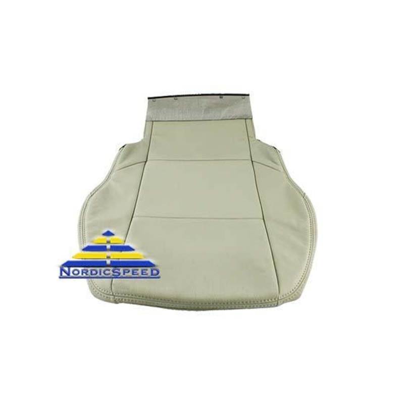 Leather Seat Cover L50 Beige Front RH Passenger Side Bottom OEM SAAB