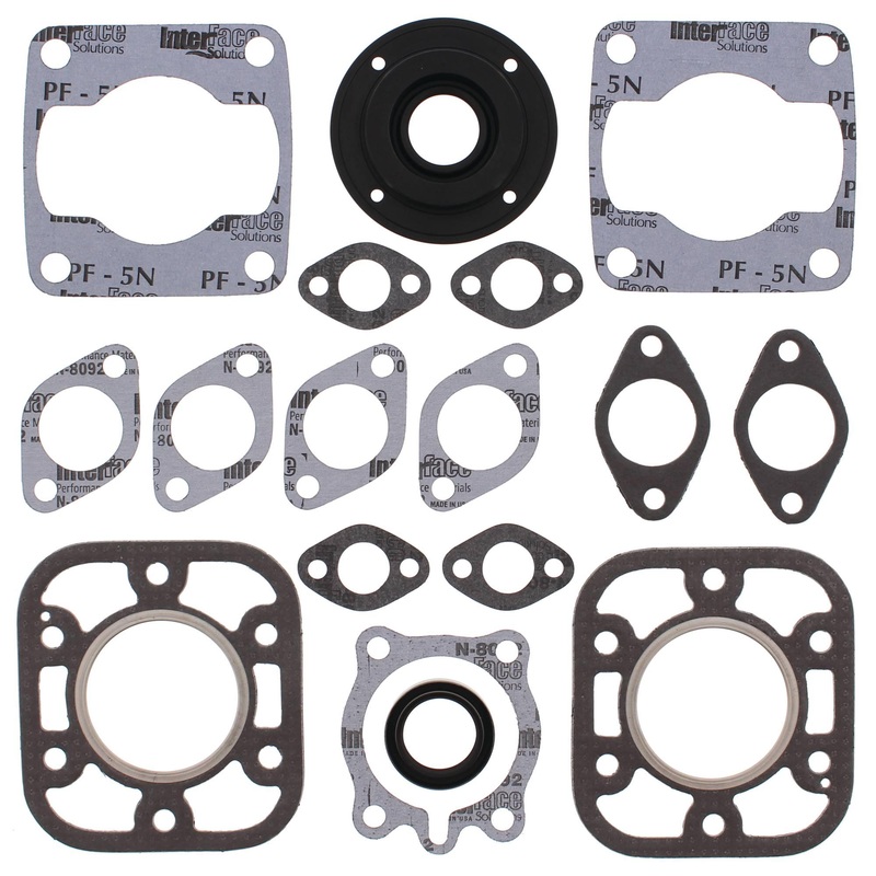Vertex 711108B Gaskets 73-75 Brutanza 295 58mm Bore Complete Gasket Kit w/ Oil Seals