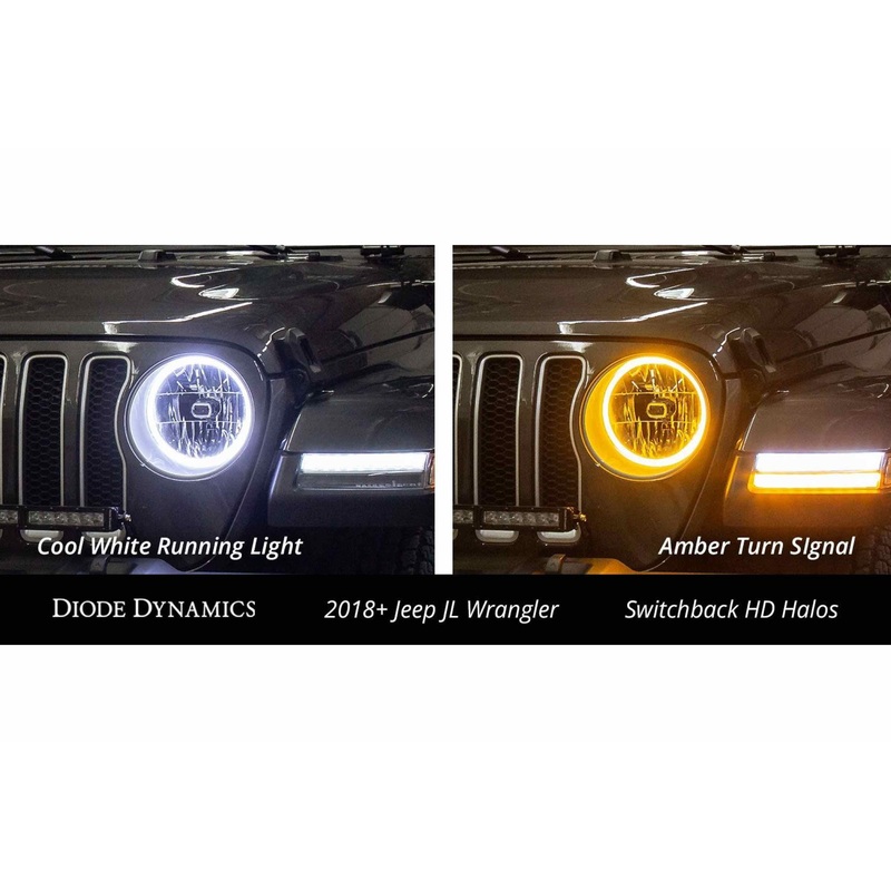 Diode Dynamics HD LED Halos | 2010-2013 Chevrolet Camaro, and 2005-2014 Ford Mustang GT (DD2067)