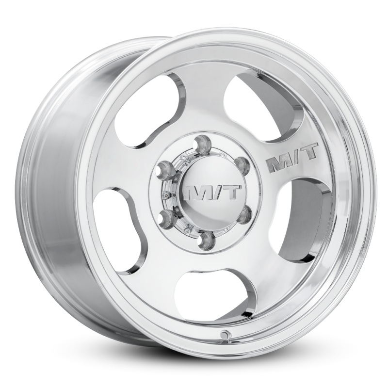Mickey Thompson Canyon Polished Wheel – 16X8 6X5.5 BP 4.5in BS 0 Offset 108.1mm Bore