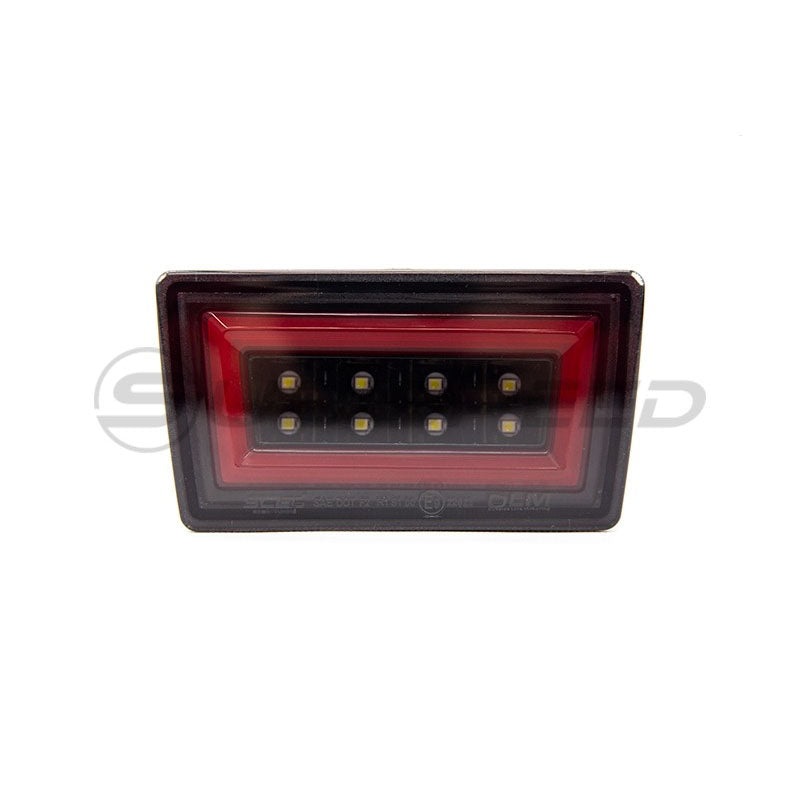 OLM NB+R Rear Brake Light Smoked Lens Red Bar – 15+ WRX/STI