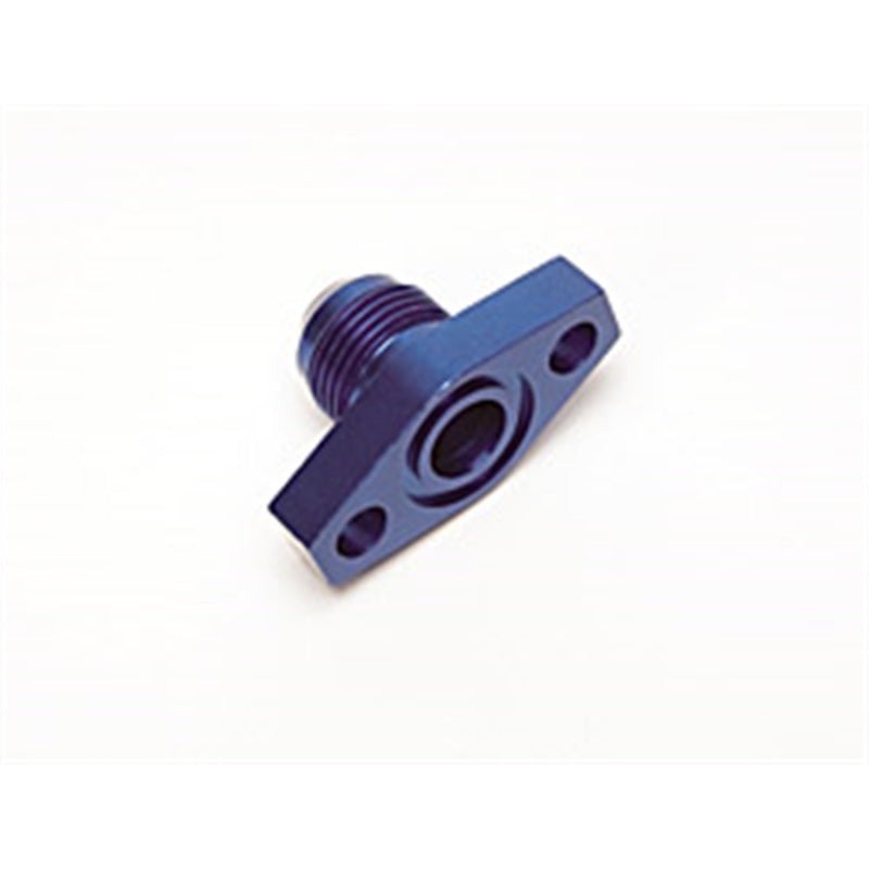 Russell Performance -10 AN Blue Oil Drain to Male Fitting (Includes Viton O-ring)