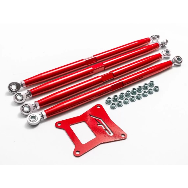 Agency Power 17-21 Polaris RZR 1000 XP Turbo Red Adjustable Rear Arms