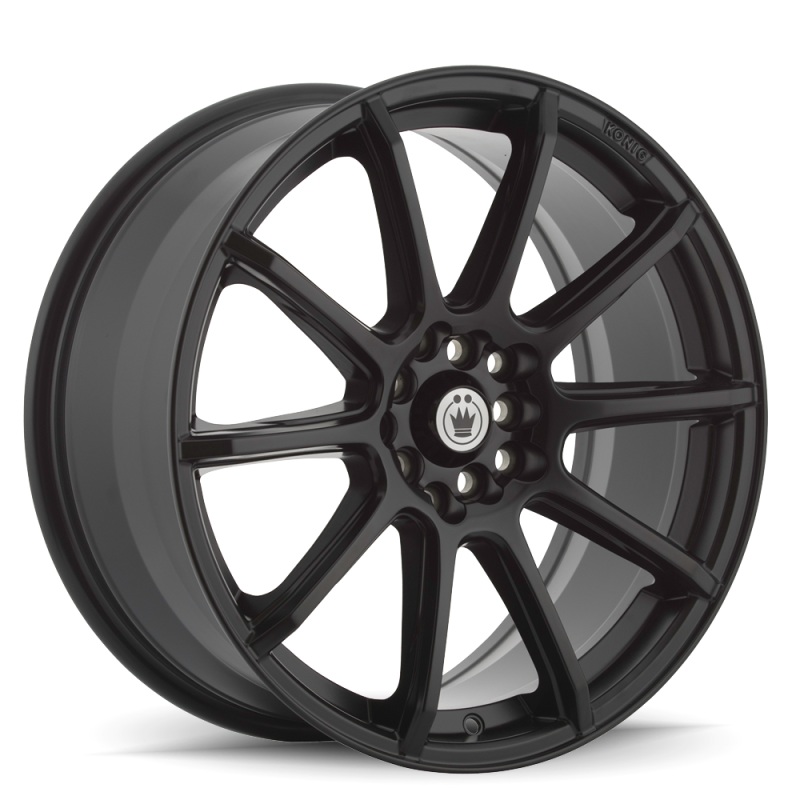 Konig Control 15×6.5 4×100 / 4×114.3 ET40 Matte Black
