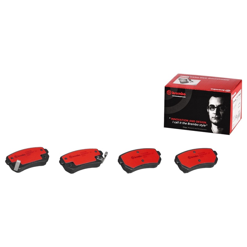 PRIME Ceramic Rear Disc Brake Pad Set – P30025N