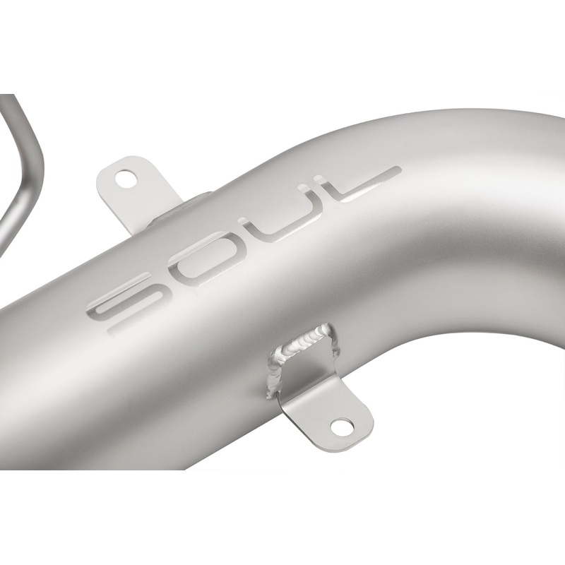 SOUL 2015+ McLaren 570S/GT/540C 3.5in Sport Downpipes (w/ 200 Cell Cats)