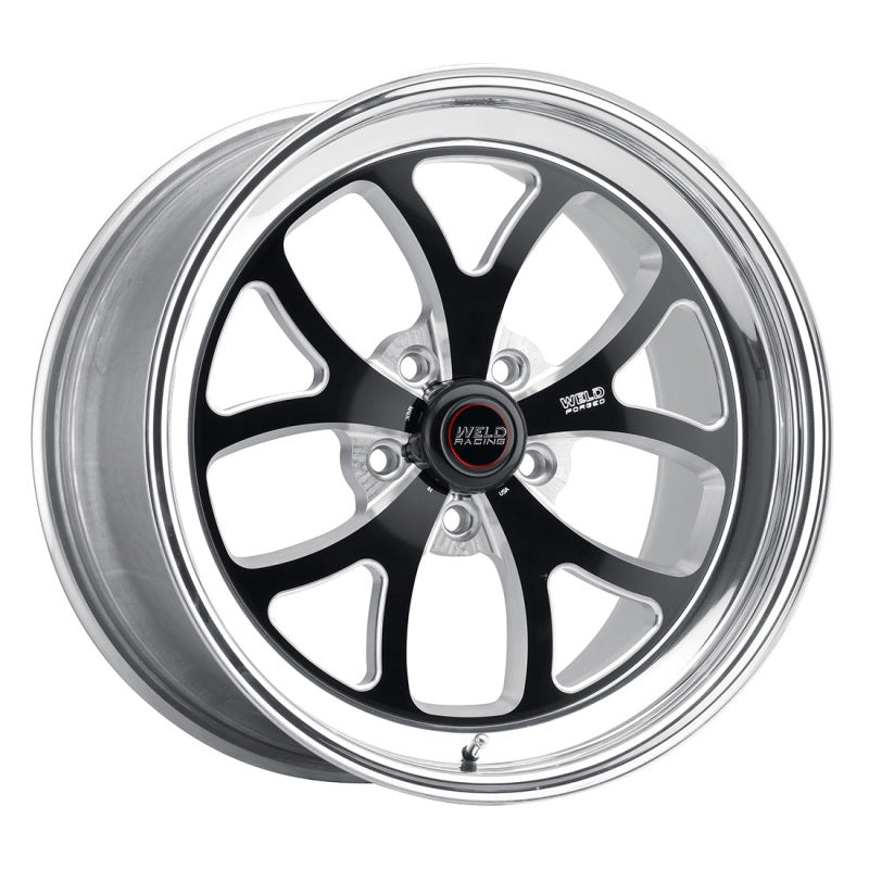 Weld S76 20×7 / 5x115mm BP / 2.8in. BS Black Wheel (High Pad) – Non-Beadlock