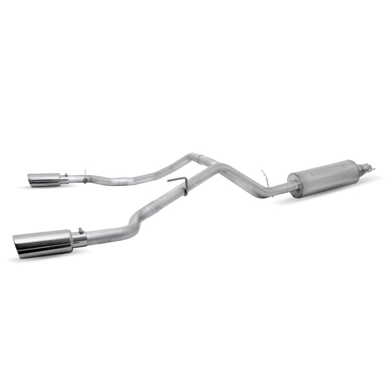 Gibson 19-22 Ford Ranger Lariat 2.3L 2.5in Cat-Back Dual Sport Exhaust – Stainless