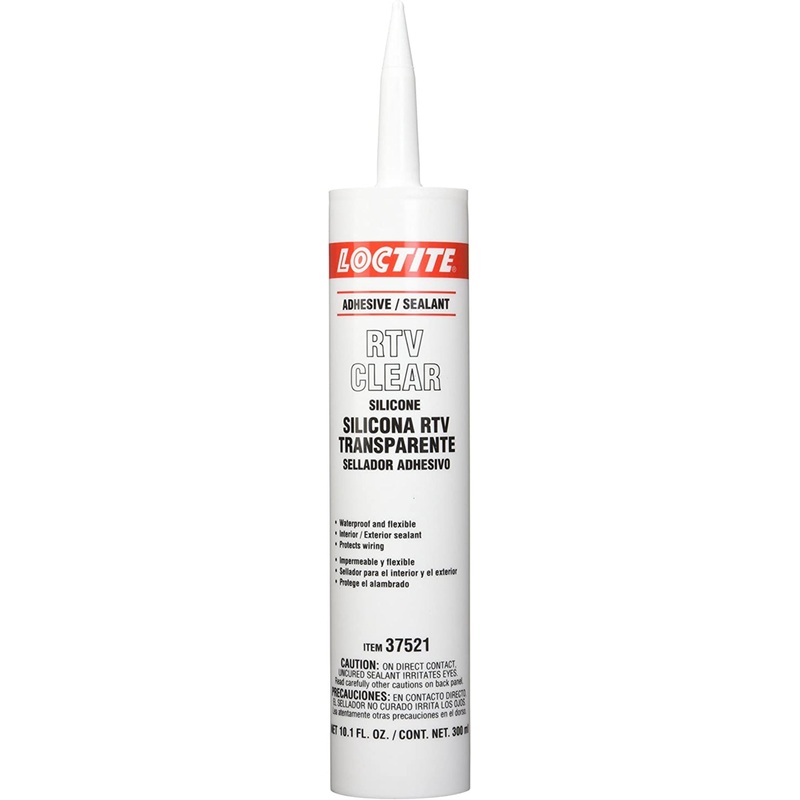 Loctite RTV Clear Silicone Adhesive/Sealant, 300 ml