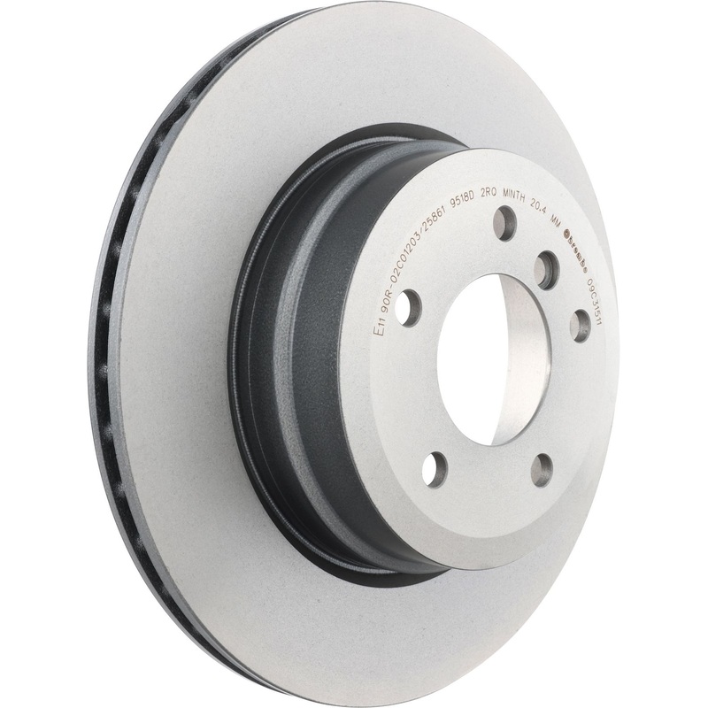 PRIME UV Coated Rear Disc Brake Rotor – 09.C315.11