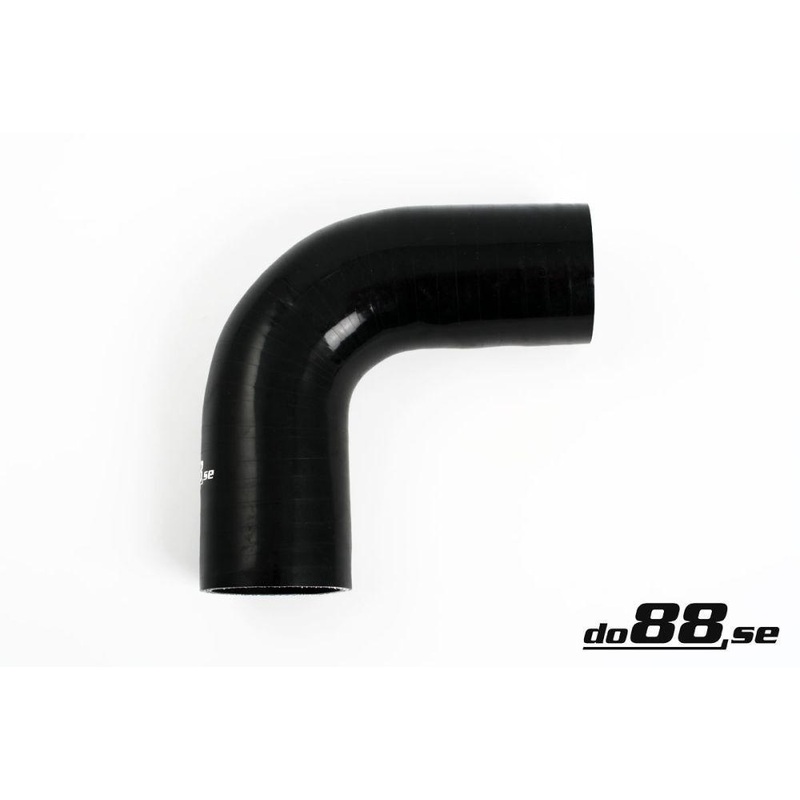 Silicone Hose Black 90 degree 2” (51mm)