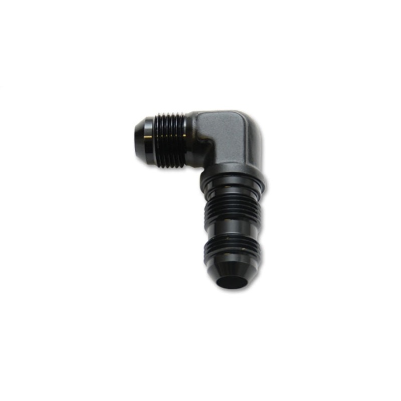 Vibrant -12AN Bulkhead Adapter 90 Degree Elbow Fitting – Anodized Black Only