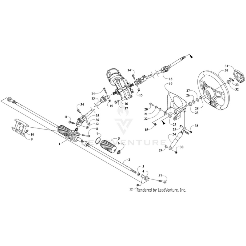 Wheel,Steering By Arctic Cat