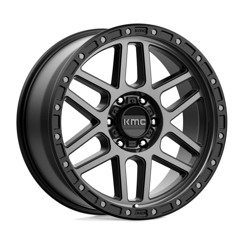KMC Wheels KM544 Mesa 17″ 6×135 Satin Black With Gray Tint