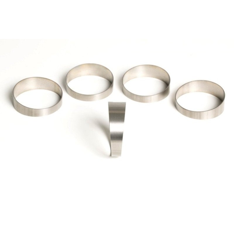 Ticon Industries 3.15in 45 Degree 1.14D/3.59in CLR Tight Radius 1mm Wall Titanium Pie Cuts – 5pk