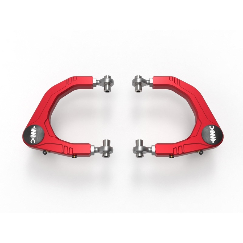 aFe 22-23 Tundra V6-3.4L | tt CONTROL Billet Uniball Upper Control Arm Kit Red | 460-72T005-R