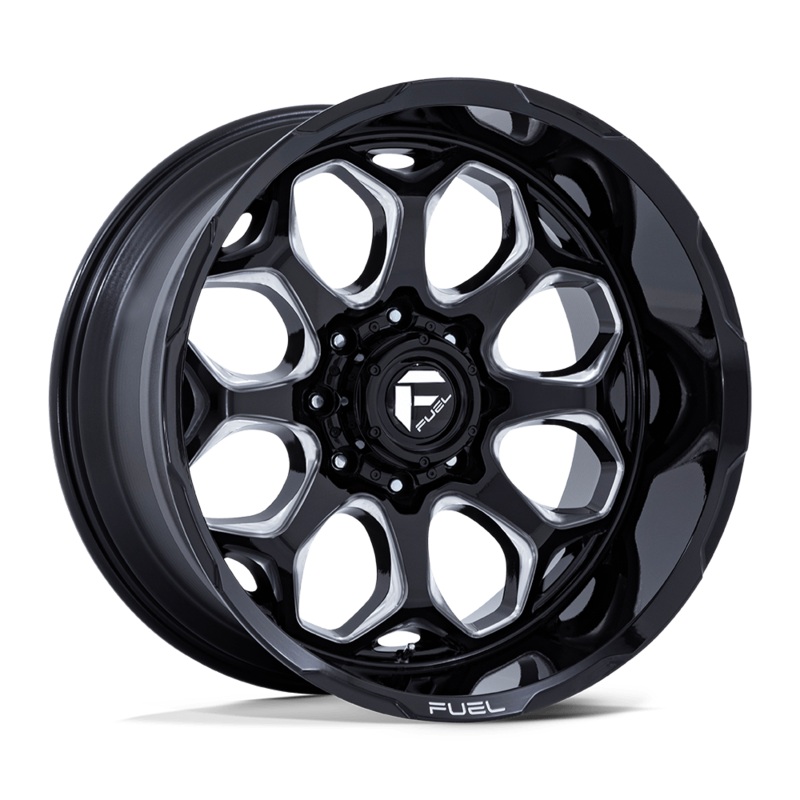 Fuel Wheels FC862 Scepter 20″ 5×127 Gloss Black Milled