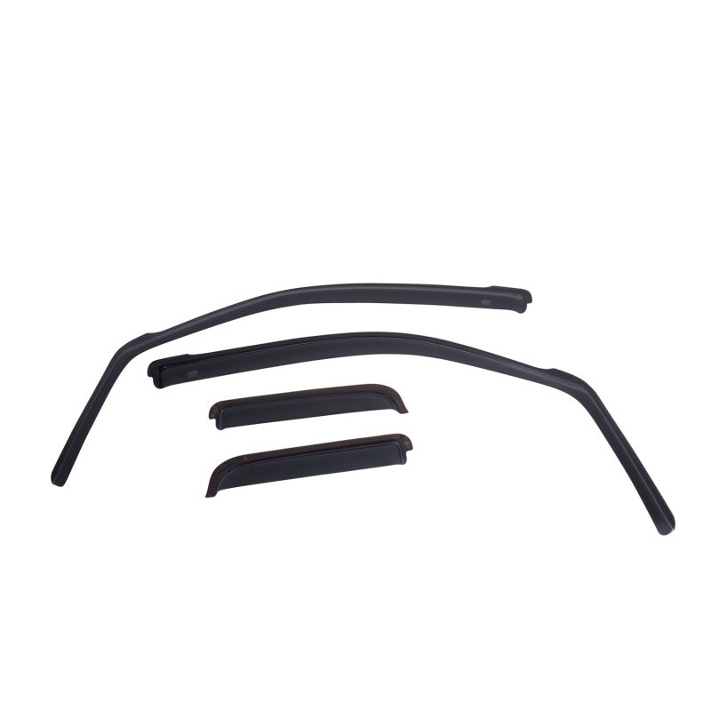 EGR 16-17 Nissan Titan Crew Cab In-Channel Window Visors – Set of 4 – Matte