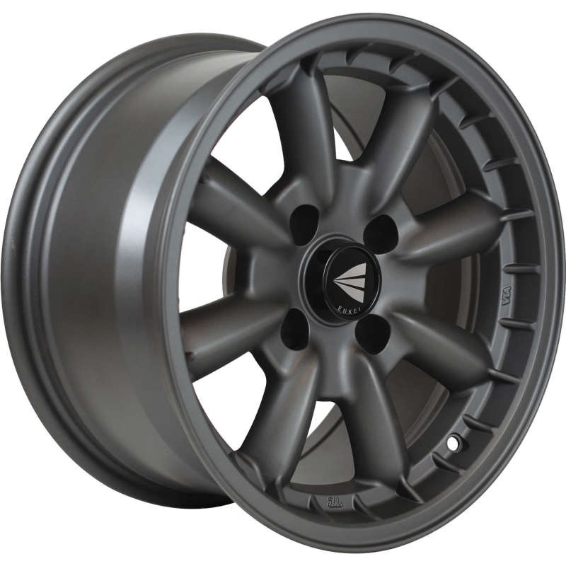 Enkei Compe 15×8 25mm Offset 4×100 Bolt Pattern 72.6mm Bore Gunmetal Wheel