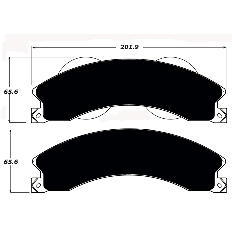 Porterfield Brake Pads for 2011 GMC SIERRA 2500 2WD