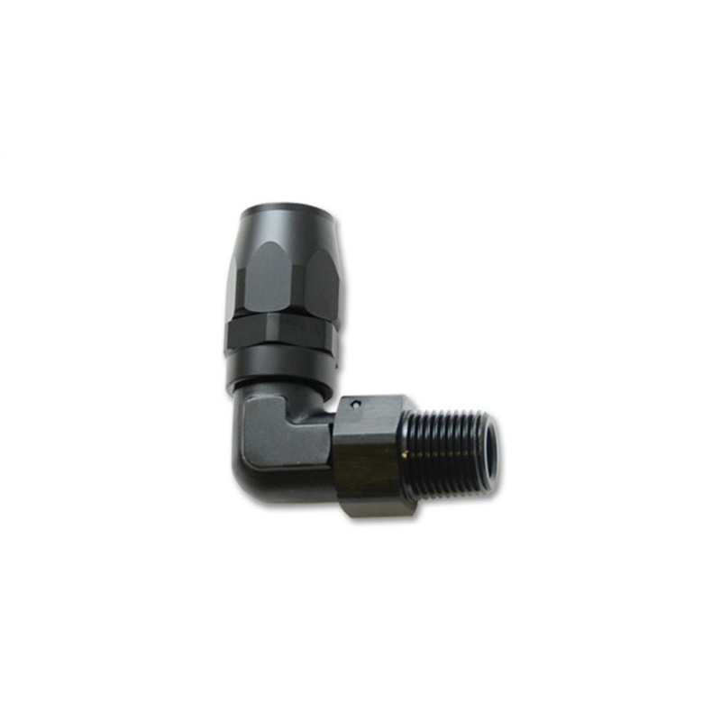 Vibrant Male NPT 90 Degree Hose End Fitting -12AN – 1/2 NPT