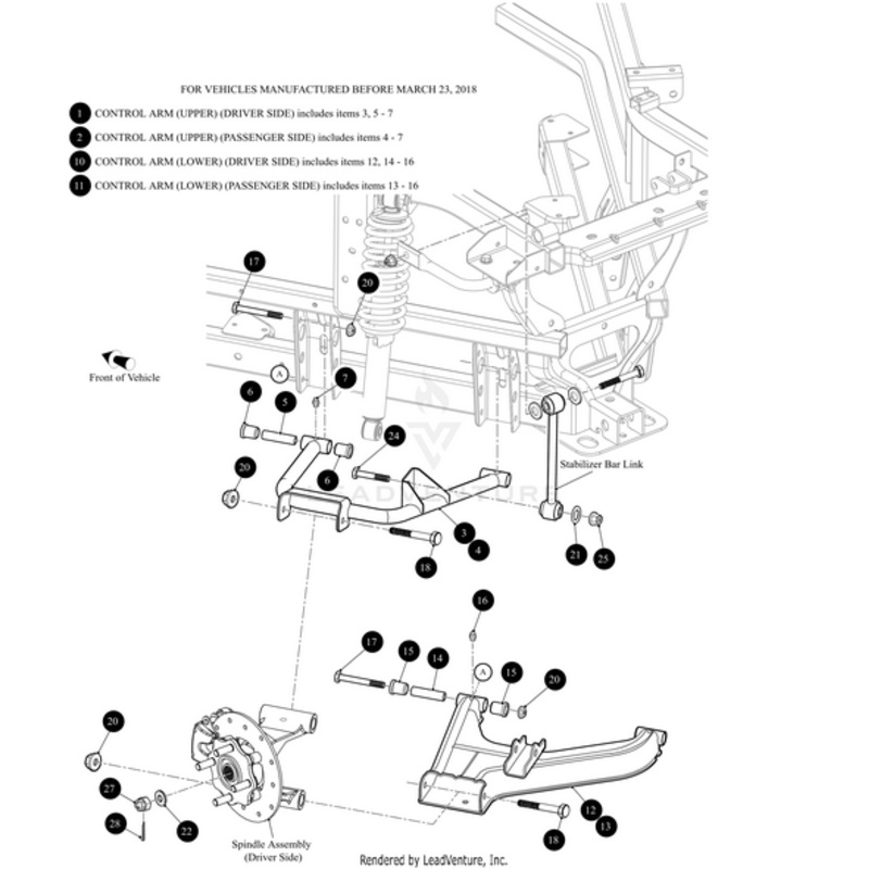 A-Arm – Rear Lower Right Black-Weld by Arctic Cat