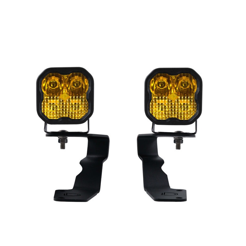 Diode Dynamics 15-21 WRX/STi Sport SS3 LED Ditch Light Kit – Yellow Combo