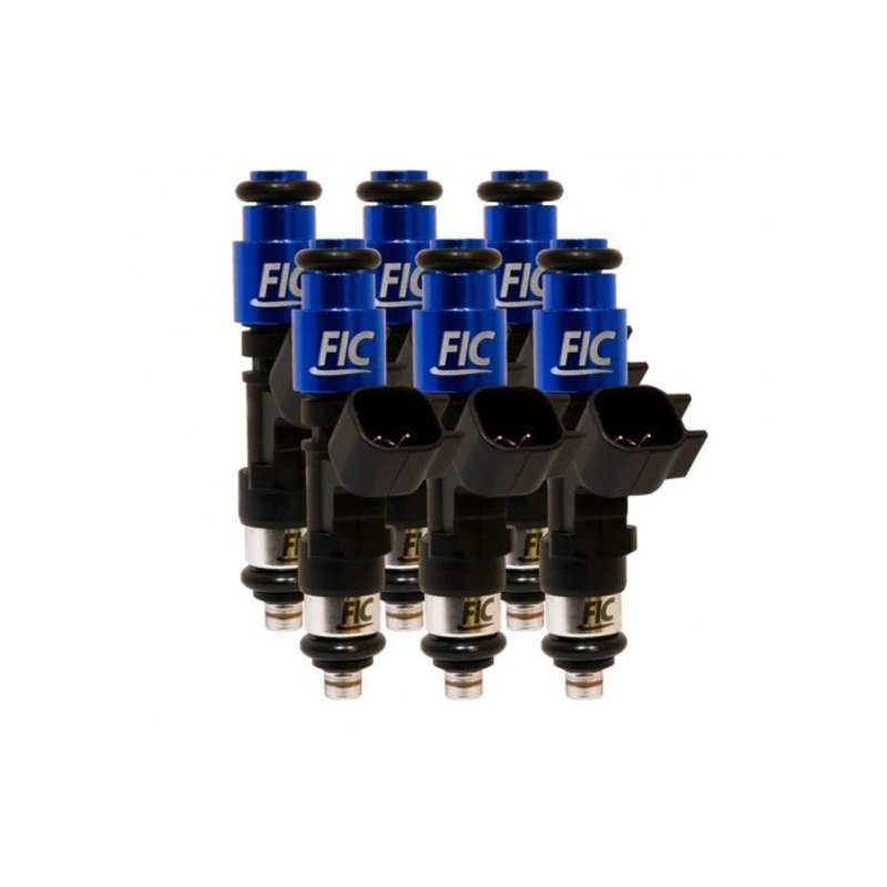 Fuel Injector Clinic (FIC) 525cc Injector Set for VW / Audi (6 cyl, 64mm) (High-Z)